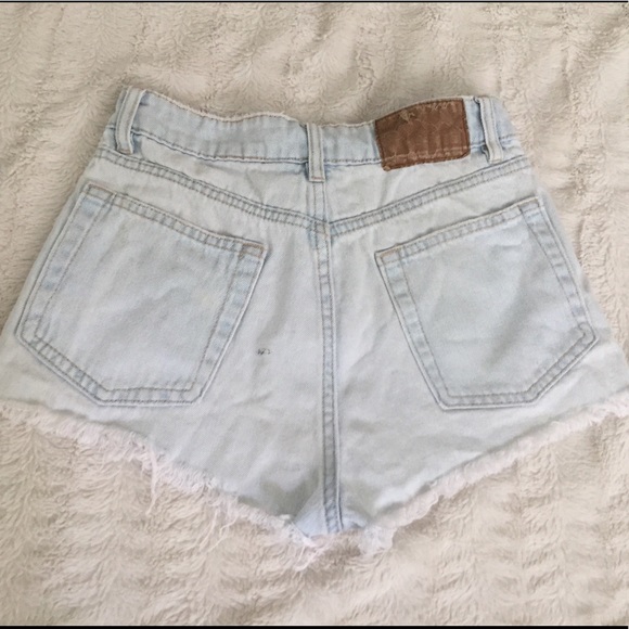 High waisted H&M jean shorts bundle - Picture 3 of 8